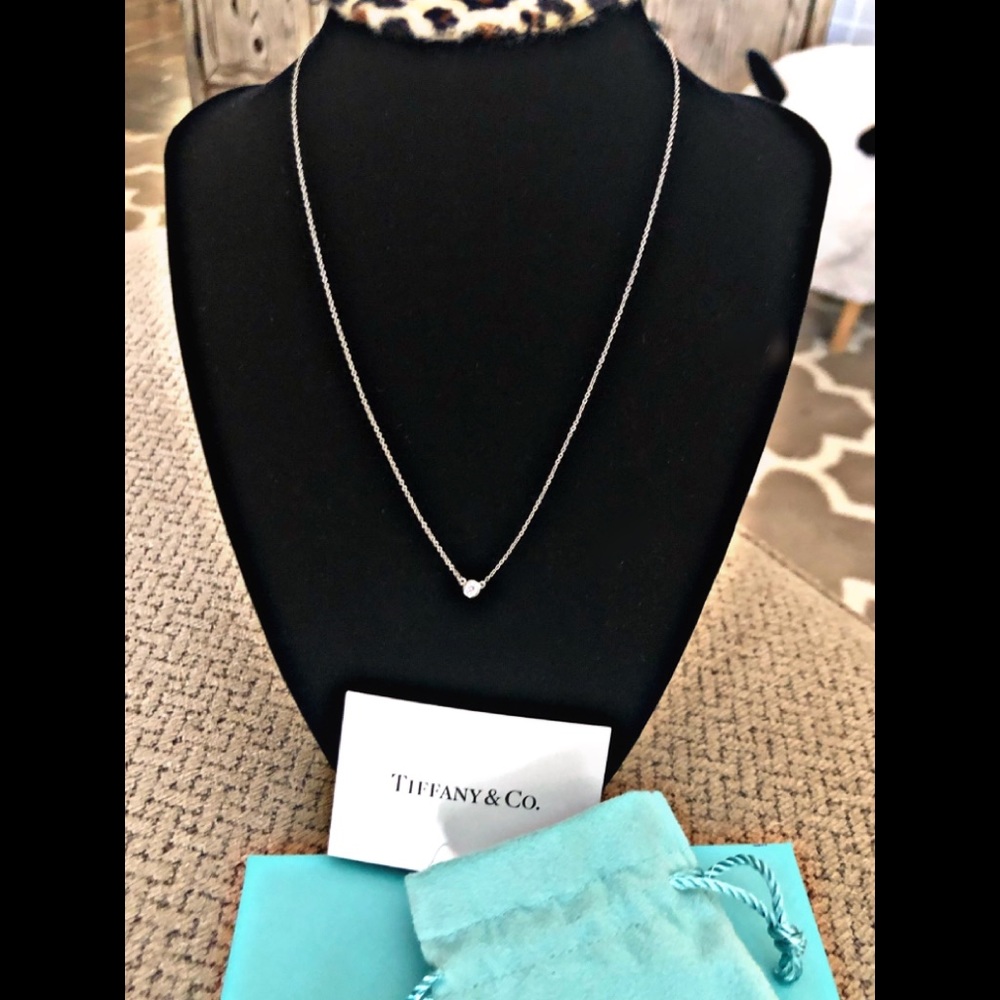 Tiffany & Co. Diamonds By The Yard Platinum 16”